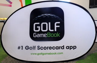 Ovaaliset Soft bannerit Golf GameBook