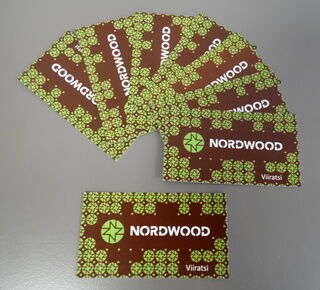 Käynttikortit Nordwood