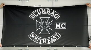 PVC banderolli Scumbag South East