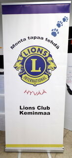 Klassinen Roll-Up Lions Club Keminmaa